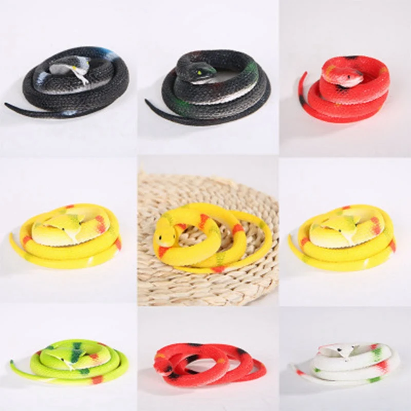 1pc Realistic Fake Snake Toy Creative Snake Round Head Novelty Toy Christmas Halloween Soft Rubber Joke Gift CZL8611
1pc Realistic Fake Snake Toy Creative Snake Round Head Novelty Toy Christmas Halloween Soft Rubber Joke Gift CZL8611