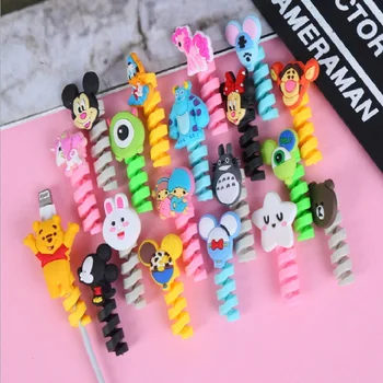 Cartoon Spiral Cable protector Data Line Silicone Bobbin winder Protective For iphone Samsung Android USB Charging earphone Case
Cartoon Spiral Cable protector Data Line Silicone Bobbin winder Protective For iphone Samsung Android USB Charging earphone Case
