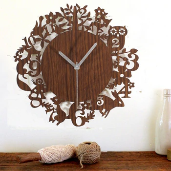 ModernWall Clock Rural Garden Bamboo Forest House Animal Cuckoo Bird Fox Decoration Accessories Modern New Arrival Hanging Clock
ModernWall Clock Rural Garden Bamboo Forest House Animal Cuckoo Bird Fox Decoration Accessories Modern New Arrival Hanging Clock