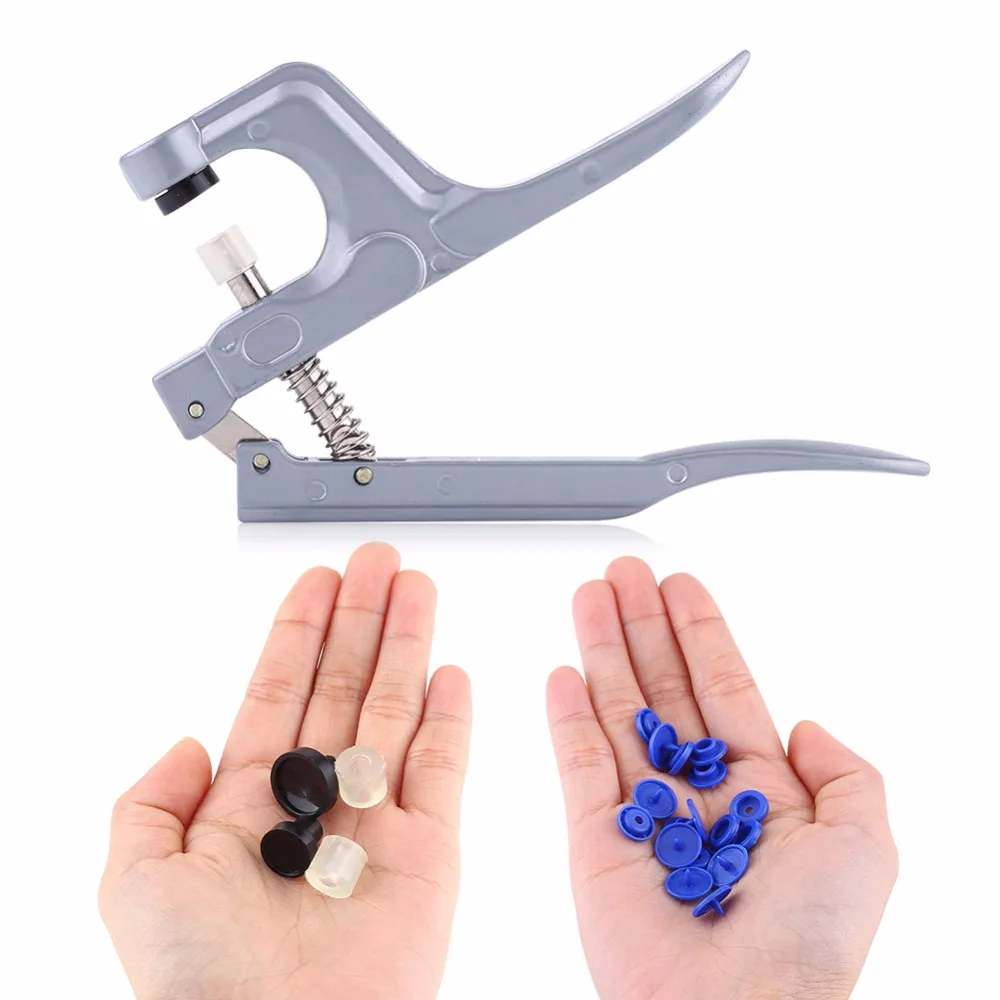 Hot Snap 350set T5 Plastic Poppers Fastener Button Metal Press Pliers Hot Snap 350set T5 Plastic Poppers Fastener Button Metal Press Pliers