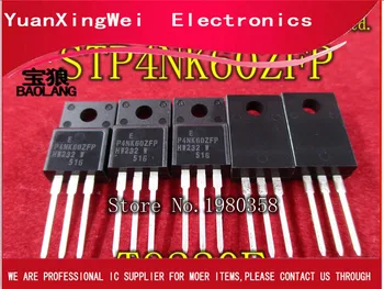 20PCS STP4NK60ZFP STP4NK60 P4NK60ZFP P4NK60 TO220F