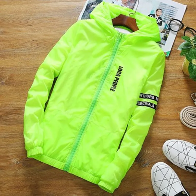 Fashion men jacket Spring summer thin hooded Sun protection jacket mens Solid color Casual coat Male outerwear Brand clothing
Fashion men jacket Spring summer thin hooded Sun protection jacket mens Solid color Casual coat Male outerwear Brand clothing