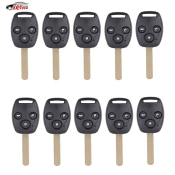 KEYECU 10 Pcs/lot New Keyless Entry Remote Car Key 3 Button Fob 313.8Mhz ID46 for Honda Odyssey 2003-2007
KEYECU 10 Pcs/lot New Keyless Entry Remote Car Key 3 Button Fob 313.8Mhz ID46 for Honda Odyssey 2003-2007