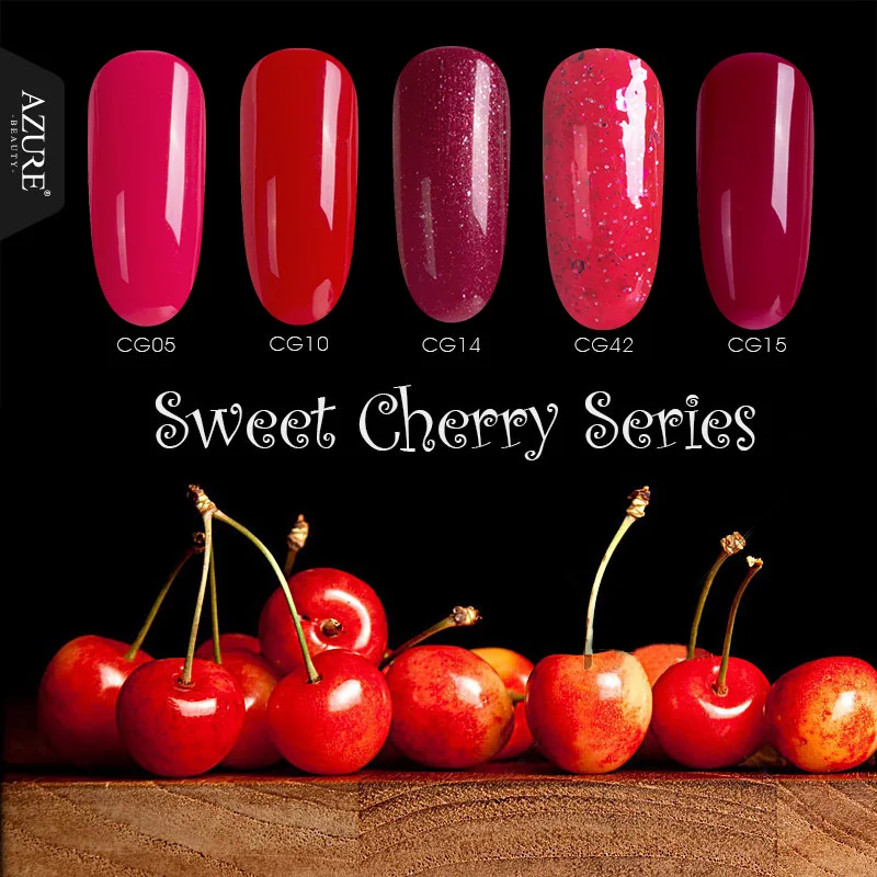 Azure Beauty 5Pcs/Lot Sweet Cherry Series Nail Gel Lacquer 12ML Nail Art DIY Nail Lacquer Long-Lasting Semi Pigment Nail Gel
Azure Beauty 5Pcs/Lot Sweet Cherry Series Nail Gel Lacquer 12ML Nail Art DIY Nail Lacquer Long-Lasting Semi Pigment Nail Gel