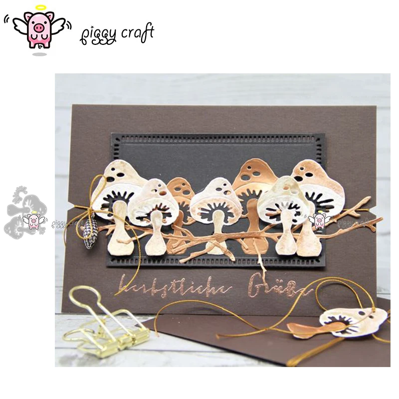 Piggy Craft metal cutting dies cut die mold 4Pcs Mushroom decoration Scrapbook paper craft knife mould blade punch stencils dies
Piggy Craft metal cutting dies cut die mold 4Pcs Mushroom decoration Scrapbook paper craft knife mould blade punch stencils dies