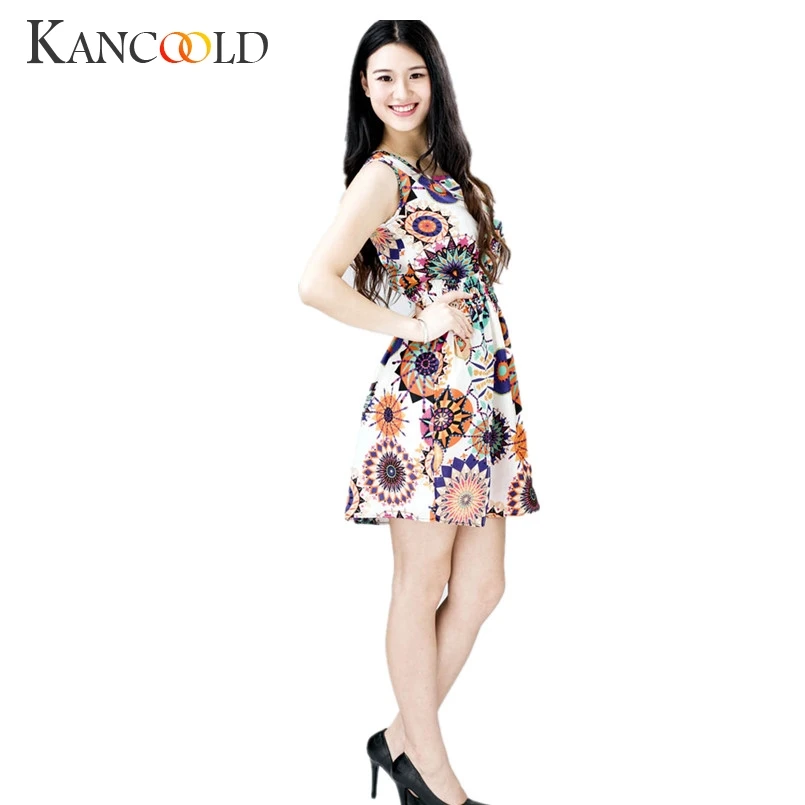 Summer Floral Printed Vetidos 2017 Fashion Women Elegant Sleeveless Bodycon Loose Dress Ladies Cute Bearch Dress Vestidos Dec22
Summer Floral Printed Vetidos 2017 Fashion Women Elegant Sleeveless Bodycon Loose Dress Ladies Cute Bearch Dress Vestidos Dec22