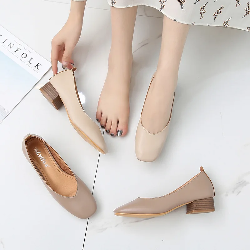 Leisure thick low heels mules shoes minimalism shallow solid mary jane shoes ol pumps ladies size 34-43 loafers sapato femme
Leisure thick low heels mules shoes minimalism shallow solid mary jane shoes ol pumps ladies size 34-43 loafers sapato femme