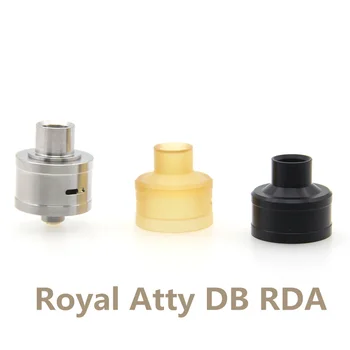 Royal Atty DB Styled RDA Atomizer Diy bf Pin Tank Rebuildable Dripping 22mm Peek Coppervape 316ss for Electronic Cigarette Box
Royal Atty DB Styled RDA Atomizer Diy bf Pin Tank Rebuildable Dripping 22mm Peek Coppervape 316ss for Electronic Cigarette Box