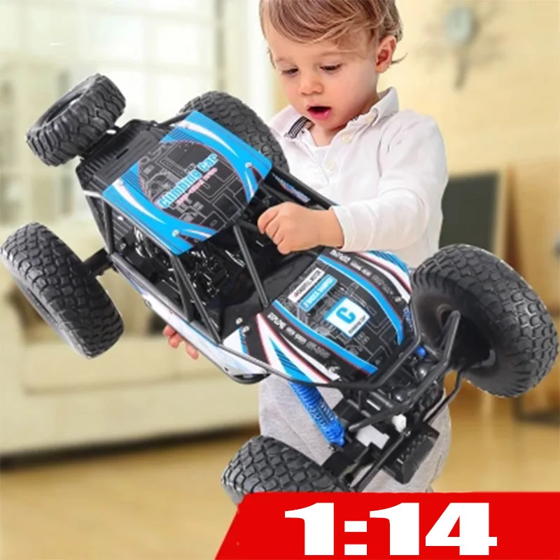 RC Car 1/14 4WD Remote Control High Speed Vehicle 2.4Ghz Electric RC Toys Monster Truck Buggy Off-Road Toys Kids Suprise Gifts
RC Car 1/14 4WD Remote Control High Speed Vehicle 2.4Ghz Electric RC Toys Monster Truck Buggy Off-Road Toys Kids Suprise Gifts