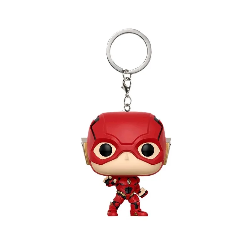 Original Keychain toy Justice League The Flash Super hero Action Figure Key Chain Collectible Pocket Model Toy with retail box
Original Keychain toy Justice League The Flash Super hero Action Figure Key Chain Collectible Pocket Model Toy with retail box