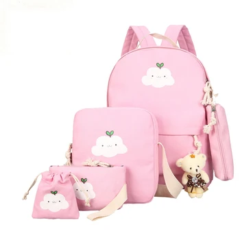 2019 New Canvas school bag Clouds Printing Women Backpack High Quality School Bags For Teenage Girls Cute Bookbags Mochila 5 set
2019 New Canvas school bag Clouds Printing Women Backpack High Quality School Bags For Teenage Girls Cute Bookbags Mochila 5 set