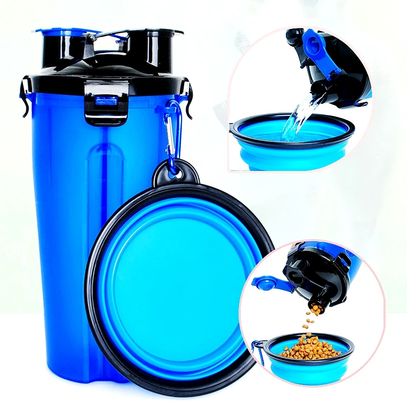 Portable outdoor two in one Dogs Cats Feeding Feeder Water Food Bottle Outdoor Travel Carry Pet Bowls Pet Dog Cat Puppy Bowl
Portable outdoor two in one Dogs Cats Feeding Feeder Water Food Bottle Outdoor Travel Carry Pet Bowls Pet Dog Cat Puppy Bowl