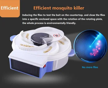 NEW Electric Solar Energy Automatic Flycatcher Fly Trap Pest Reject Control Catcher Mosquito Flying Fly Killer Artifact Catcher
NEW Electric Solar Energy Automatic Flycatcher Fly Trap Pest Reject Control Catcher Mosquito Flying Fly Killer Artifact Catcher