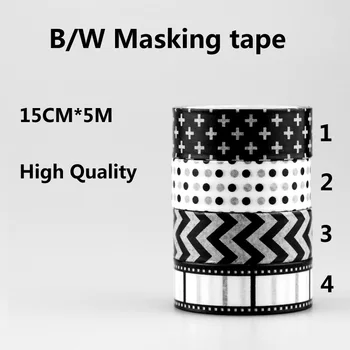 1X 15mm * 5m Washi Tape Black and White of Corss,dots, Chevron and Negative camera film patterns Masking Tape Print Scrapbooking
1X 15mm * 5m Washi Tape Black and White of Corss,dots, Chevron and Negative camera film patterns Masking Tape Print Scrapbooking