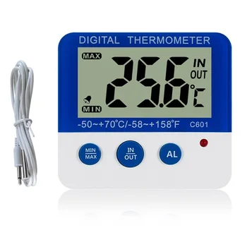 Mini Digital LCD Thermometer Fridge Temperature Sensor Freezer Thermometer Alarm MYDING
Mini Digital LCD Thermometer Fridge Temperature Sensor Freezer Thermometer Alarm MYDING