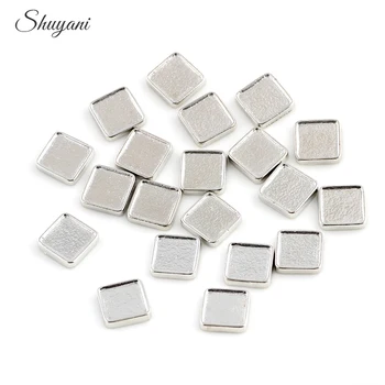 100PCS!! Wholesale 10*10mm Square Collet Charms Cabochon Stickers Floating Locket Charms for Living Memory Locket
100PCS!! Wholesale 10*10mm Square Collet Charms Cabochon Stickers Floating Locket Charms for Living Memory Locket