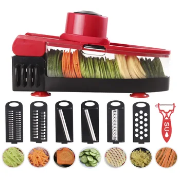 Mandoline Slicer Vegetable Cutter with Stainless Steel Blade Manual Potato Peeler Carrot Cheese Grater Dicer Kitchen Tool
Mandoline Slicer Vegetable Cutter with Stainless Steel Blade Manual Potato Peeler Carrot Cheese Grater Dicer Kitchen Tool