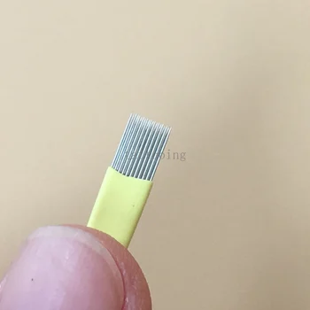 100 pcs/lot 21 Pins Flat DOUBLE ROW Microblading Shading Blades Tattoo Needles For Microblading Pen Manual Embroidery
100 pcs/lot 21 Pins Flat DOUBLE ROW Microblading Shading Blades Tattoo Needles For Microblading Pen Manual Embroidery
