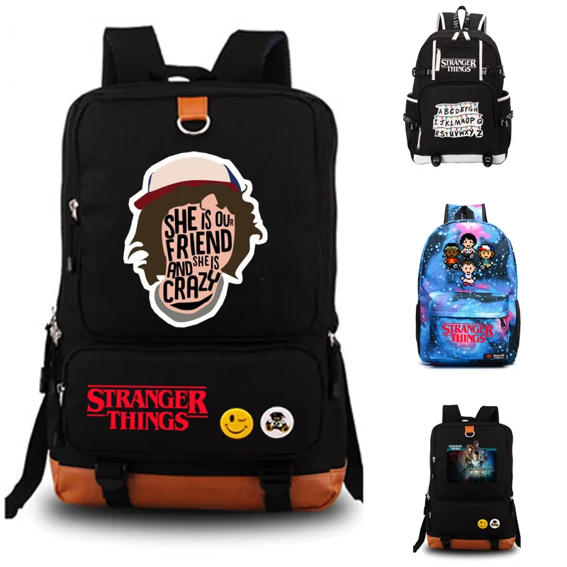 Stranger Things school bag Men women's backpack student school bag Notebook backpack Daily backpack
Stranger Things school bag Men women's backpack student school bag Notebook backpack Daily backpack