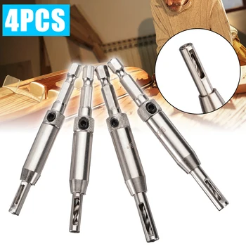 4pcs Self Centering Hinge Drill Bits Set HSS Door Cabinet Woodworking Reaming Cabinet Tool Set 5/64 7/64 9/64 11/64
4pcs Self Centering Hinge Drill Bits Set HSS Door Cabinet Woodworking Reaming Cabinet Tool Set 5/64 7/64 9/64 11/64