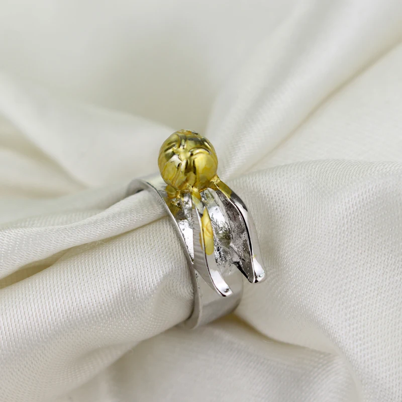 dongsheng HP Rings Hufflepuff Hogwarts Gryffindor Slytherin RavenclawSchool Golden Snitch Ring -25
dongsheng HP Rings Hufflepuff Hogwarts Gryffindor Slytherin RavenclawSchool Golden Snitch Ring -25