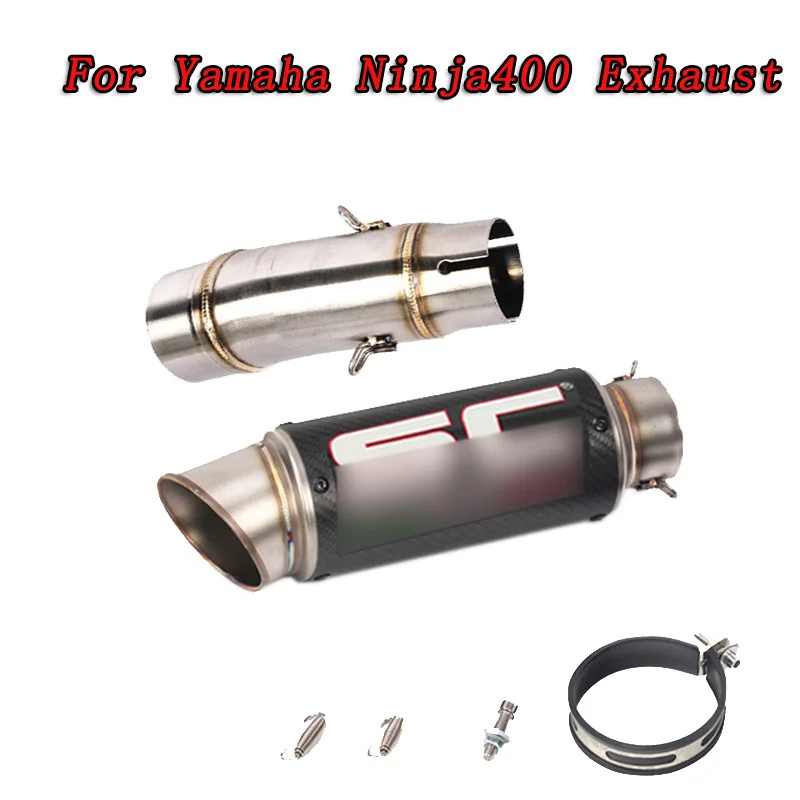 Motorcycle Slip on Exhaust system With Muffler Fit For Kawasaki ninja 400 ninja400 Z400 2018 2019 middle pipe with exhaust
Motorcycle Slip on Exhaust system With Muffler Fit For Kawasaki ninja 400 ninja400 Z400 2018 2019 middle pipe with exhaust