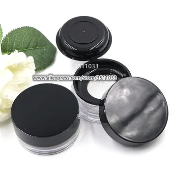 4g/ml Plastic Black Cap Loose Powder Packaging Container n Sifter Empty Refillable Cosmetic Powder Jar Portable Powder Clear Box
4g/ml Plastic Black Cap Loose Powder Packaging Container n Sifter Empty Refillable Cosmetic Powder Jar Portable Powder Clear Box