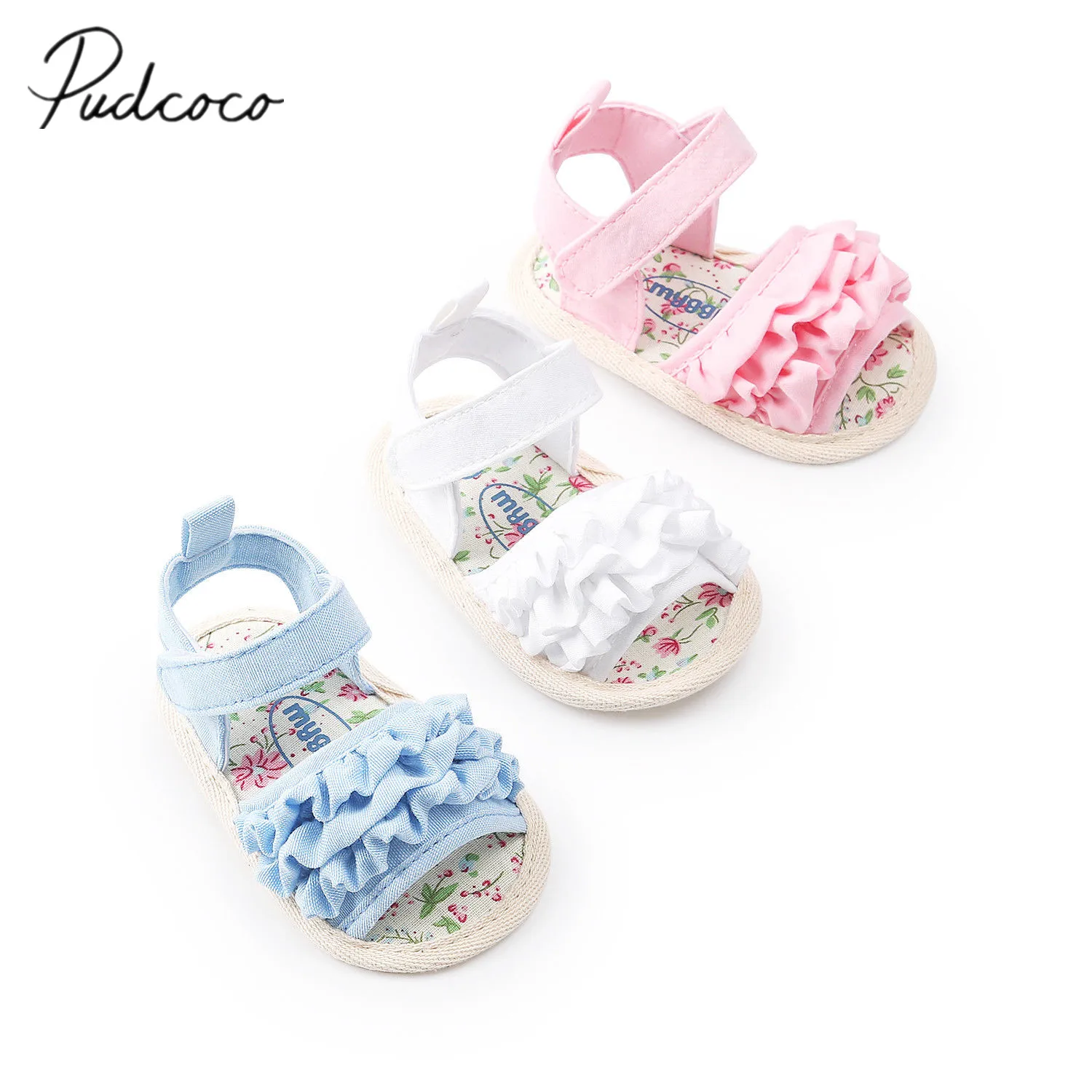 2018 Brand New Toddler Infant Newborn Baby Girl Flower Sandals Summer Casual Crib Shoes Ruffled Floral First Walker 0-18M
2018 Brand New Toddler Infant Newborn Baby Girl Flower Sandals Summer Casual Crib Shoes Ruffled Floral First Walker 0-18M