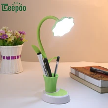 Cute Sunflower Desk Lamp Touch Control Light Flexible USB Charging LED Pen Holder Lamp with 3 Level Dimmer and Decor Plant Eye 
Cute Sunflower Desk Lamp Touch Control Light Flexible USB Charging LED Pen Holder Lamp with 3 Level Dimmer and Decor Plant Eye