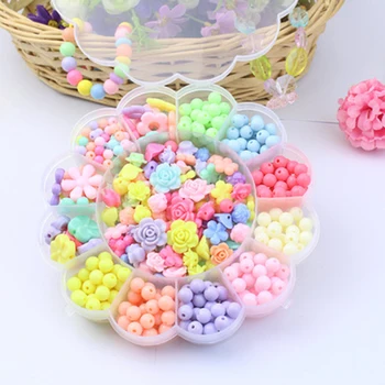 Fashion Toys For Girl Colorful Toy DIY Bracelet Toys Jewelry Making Kids Set Acrylic Educational 3D Puzzle Beads Toys Puzzle
Fashion Toys For Girl Colorful Toy DIY Bracelet Toys Jewelry Making Kids Set Acrylic Educational 3D Puzzle Beads Toys Puzzle