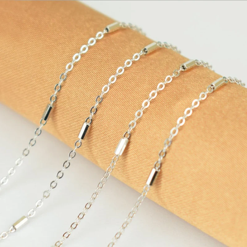 100% Pure 925 Sterling Silver 1.3mm Wide Cross Chain with Column Choker Necklace Women Girls Italy Jewelry Kolye Collares Colier
100% Pure 925 Sterling Silver 1.3mm Wide Cross Chain with Column Choker Necklace Women Girls Italy Jewelry Kolye Collares Colier