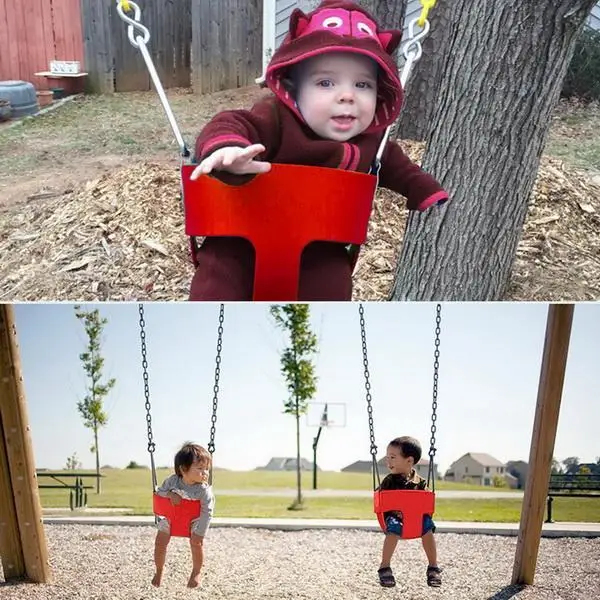 Children's Swing Indoor Outdoor Safe Healthy Swing For Kids Toys for Children Baby Low Back PE Plastic Basket Fun Crazy Games Le
Children's Swing Indoor Outdoor Safe Healthy Swing For Kids Toys for Children Baby Low Back PE Plastic Basket Fun Crazy Games Le
