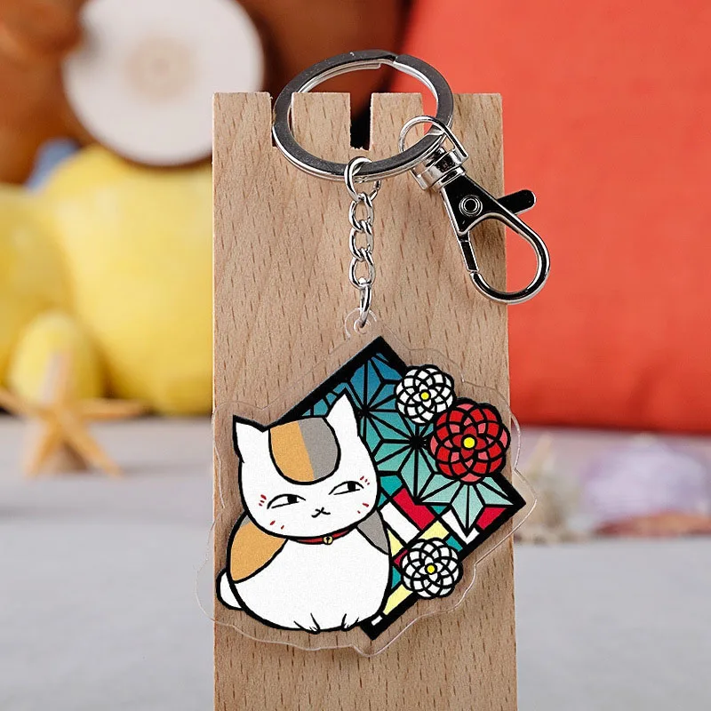 Anime Natsume's Book of Friends Keychain Natsume Takashi Cat Cartoon Acrylic Keyrings Bag Pendant Jewelry Gifts
Anime Natsume's Book of Friends Keychain Natsume Takashi Cat Cartoon Acrylic Keyrings Bag Pendant Jewelry Gifts