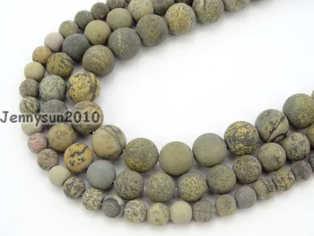 Natural Matte Artistic Ja-sper Gems Stone Round Spacer Beads 15.5'' 6mm 8mm 10mm for Jewelry Making Crafts 5 Strands/Pack
Natural Matte Artistic Ja-sper Gems Stone Round Spacer Beads 15.5'' 6mm 8mm 10mm for Jewelry Making Crafts 5 Strands/Pack