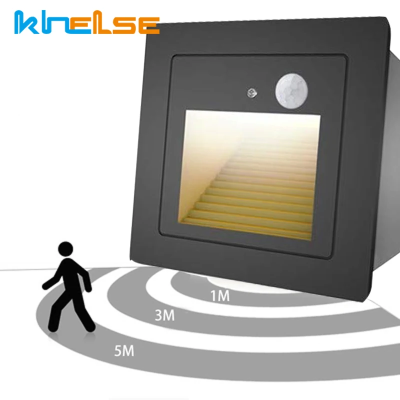 Induction Motion Sensor LED Stair Lights Outdoor Step Night Light Footlight PIR Recessed Wall Lamp Exterior Garden Yard Light
Induction Motion Sensor LED Stair Lights Outdoor Step Night Light Footlight PIR Recessed Wall Lamp Exterior Garden Yard Light