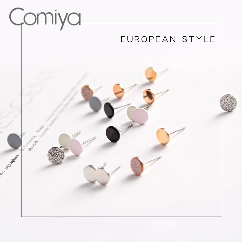 Comiya Stud Earrings Set For Women Jewelry Accessories Boucle D'oreille Zinc Alloy Round Charms Femme Wholesale Post Earring
Comiya Stud Earrings Set For Women Jewelry Accessories Boucle D'oreille Zinc Alloy Round Charms Femme Wholesale Post Earring