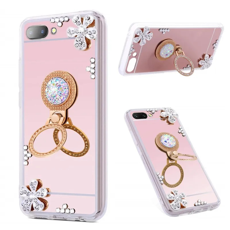 Для Huawei Y5 Lite Prime 2018 bling diy зеркальный чехол для honor 7s 7a 7c pro 8x 8a 8c y6 y7 2019 | Мобильные