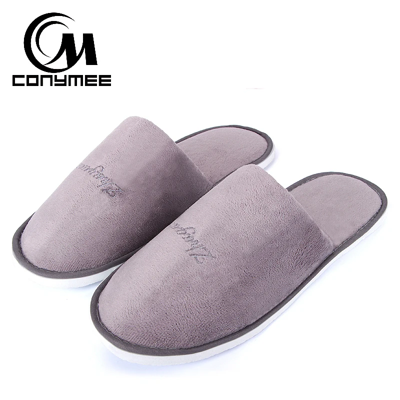 Зимние тапочки женские домашние кроссовки Pantufa мягкая плюшевая обувь для мужчин