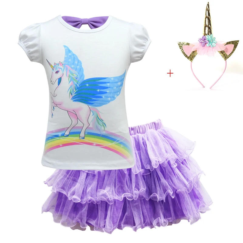 Free Headband + Girls Unicorn Tutu Dress Christmas Pony Cosplay Costume Rainbow Princess T-shirt Dress 2019
Free Headband + Girls Unicorn Tutu Dress Christmas Pony Cosplay Costume Rainbow Princess T-shirt Dress 2019