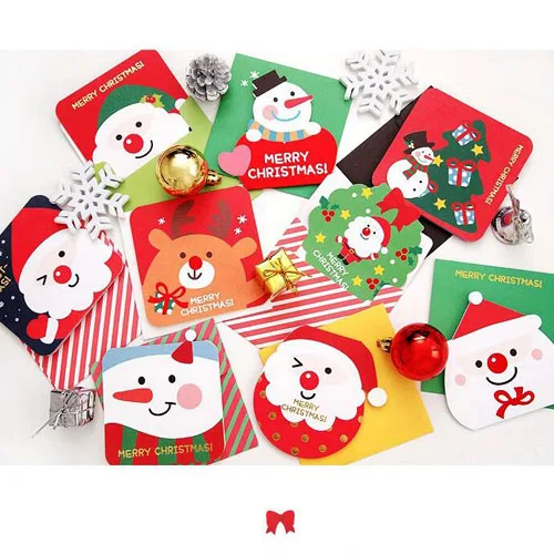 9sets Christmas Envelopes Cards Santa Claus Greeting Cards With Envelope Xmas Decoration Merry Christmas Mini Invitation Cards
9sets Christmas Envelopes Cards Santa Claus Greeting Cards With Envelope Xmas Decoration Merry Christmas Mini Invitation Cards