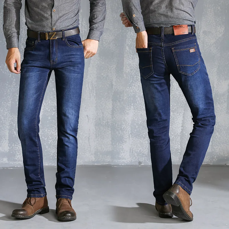 Men's Jeans High Stretch Fashion Black Blue Denim Brand Men Slim Fit Jeans Size 30 32 34 36 38 40 Pants Jean
Men's Jeans High Stretch Fashion Black Blue Denim Brand Men Slim Fit Jeans Size 30 32 34 36 38 40 Pants Jean
