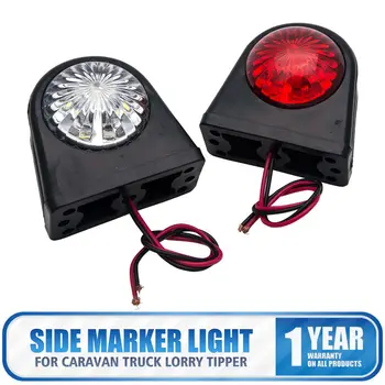 2PCS 12V Round LED Button Side Tail Light Brake Stop Lamp Taillight Rear Reverse Light Indicator For Car Truck Lorry Trailer
2PCS 12V Round LED Button Side Tail Light Brake Stop Lamp Taillight Rear Reverse Light Indicator For Car Truck Lorry Trailer