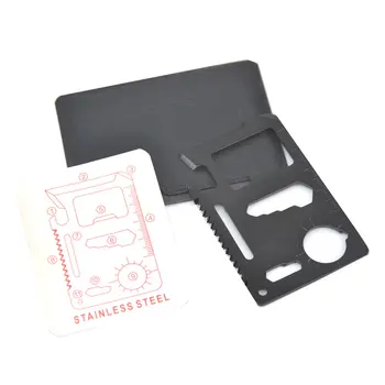 11 In 1 Outdoor Multifunction Credit Card Knife Survival Camping Hunting Tactical Knife Utility Hand Tools Pocket Multitool Card
11 In 1 Outdoor Multifunction Credit Card Knife Survival Camping Hunting Tactical Knife Utility Hand Tools Pocket Multitool Card