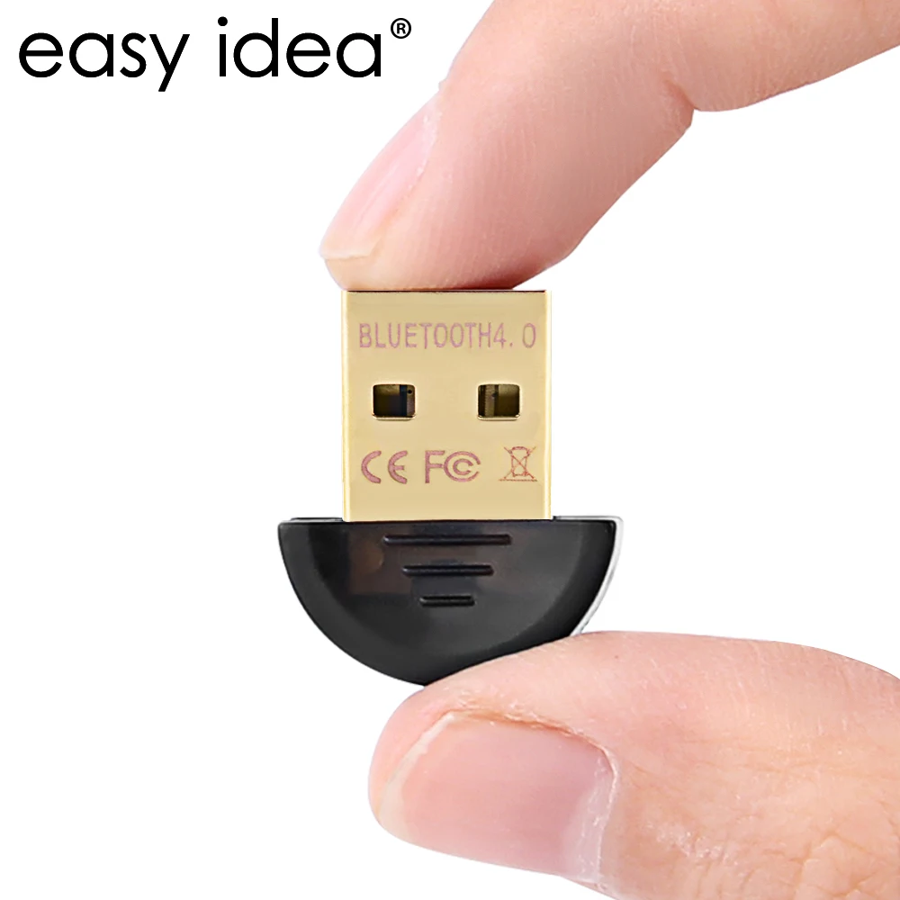 EASYIDEA USB Bluetooth Adapter 4.0 Wireless Mini Bluetooth Dongle High Quality Transmitter 3Mbps 20M To Computer PC Laptop
EASYIDEA USB Bluetooth Adapter 4.0 Wireless Mini Bluetooth Dongle High Quality Transmitter 3Mbps 20M To Computer PC Laptop