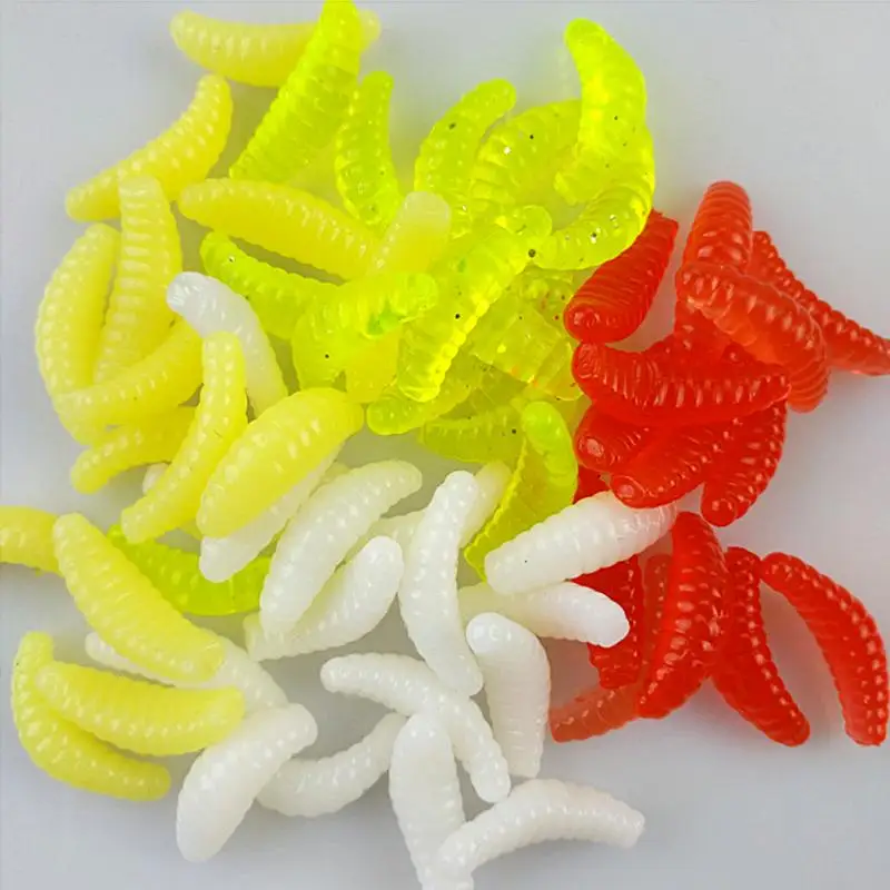 10pcs Fishing Soft Lures Bread Worm Bait Grub Smell Biomimetic Soft Worms Maggot Worn Fake Lure
10pcs Fishing Soft Lures Bread Worm Bait Grub Smell Biomimetic Soft Worms Maggot Worn Fake Lure