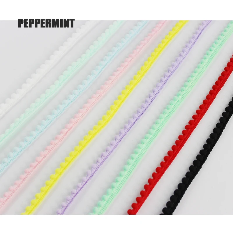 5yards/lot 10mm Pom Pom Trim Ball Braid Lace Fringe Ribbons Fabric DIY Sewing Handmade Accessory
5yards/lot 10mm Pom Pom Trim Ball Braid Lace Fringe Ribbons Fabric DIY Sewing Handmade Accessory
