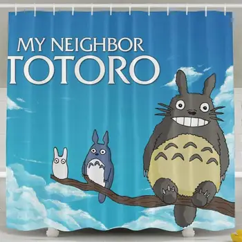 My Neighbor Totoro Bath Curtains Waterproof Washable Polyester Fabric Bathing Shower Curtain
My Neighbor Totoro Bath Curtains Waterproof Washable Polyester Fabric Bathing Shower Curtain