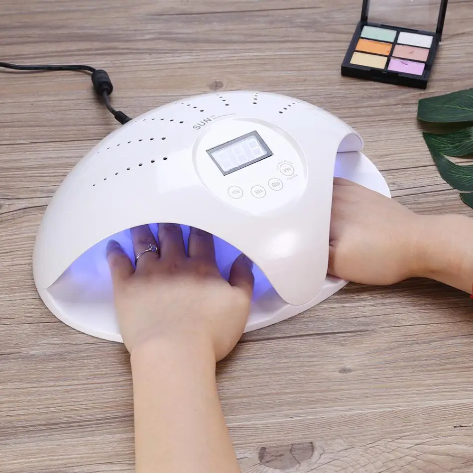 48W Dual UV LED Nail Lamp Dryer 24pcs LED lights Smart Sensor for Nail Gel Polish Curing Fingernail Toenail Manicure Machine
48W Dual UV LED Nail Lamp Dryer 24pcs LED lights Smart Sensor for Nail Gel Polish Curing Fingernail Toenail Manicure Machine