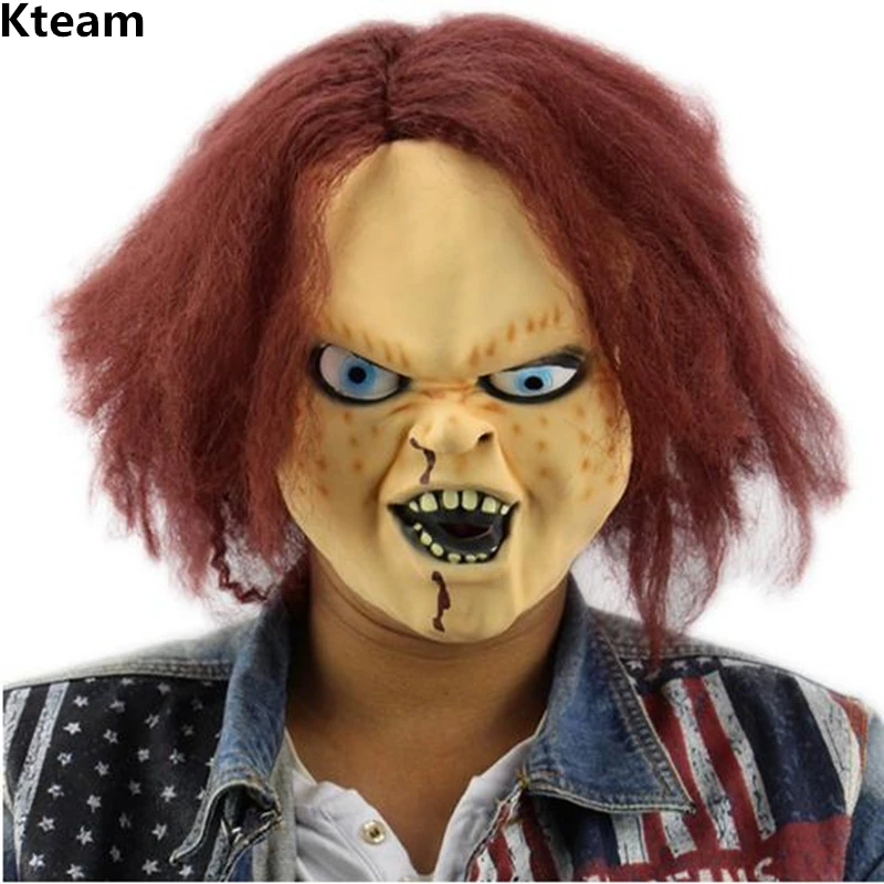 Hot New Halloween Cosplay Terrorist Latex Scary Ghost Mask Toy Game Trick Mask Carnival Party Show Chucky doll Latex Clown Mask
Hot New Halloween Cosplay Terrorist Latex Scary Ghost Mask Toy Game Trick Mask Carnival Party Show Chucky doll Latex Clown Mask