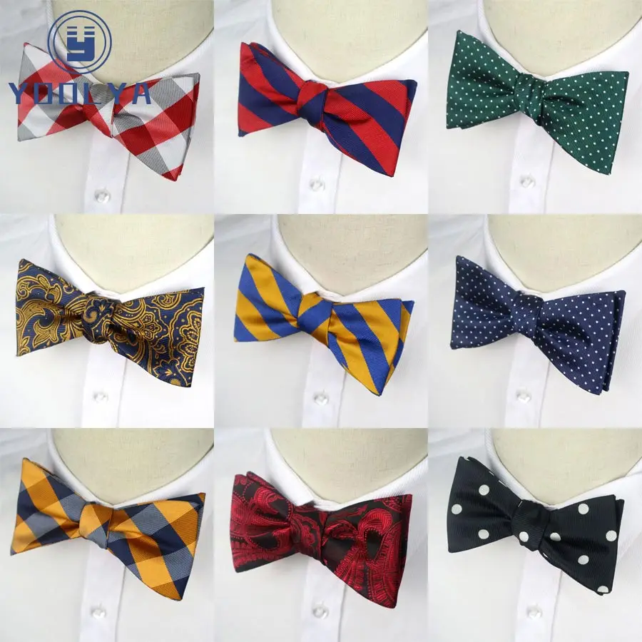 Luxury Adjustable Bowties Plaid Floral Paisley Self Tied Bow Tie Men's Silk Jacquard Woven Butterfly For Adult Classic Wedding
Luxury Adjustable Bowties Plaid Floral Paisley Self Tied Bow Tie Men's Silk Jacquard Woven Butterfly For Adult Classic Wedding